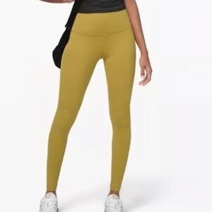 Lululemon leggings Mustard Yellow Women's 2